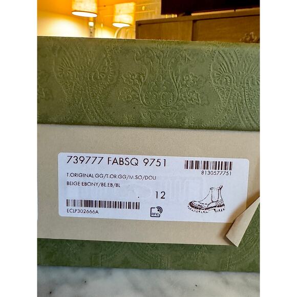 Gucci NWB Monogram Canvas Novo Chelsea Boots - Picture 8 of 8
